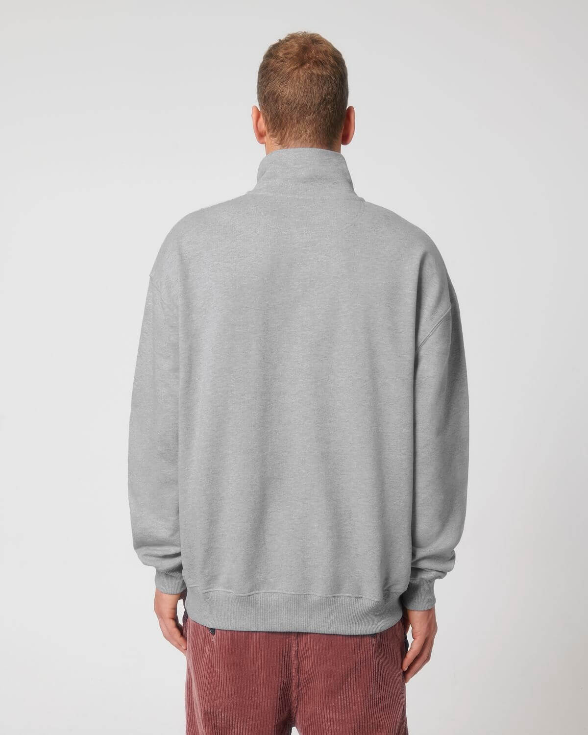 Laval - Boxy Unisex Quarter Zip Sweatshirt