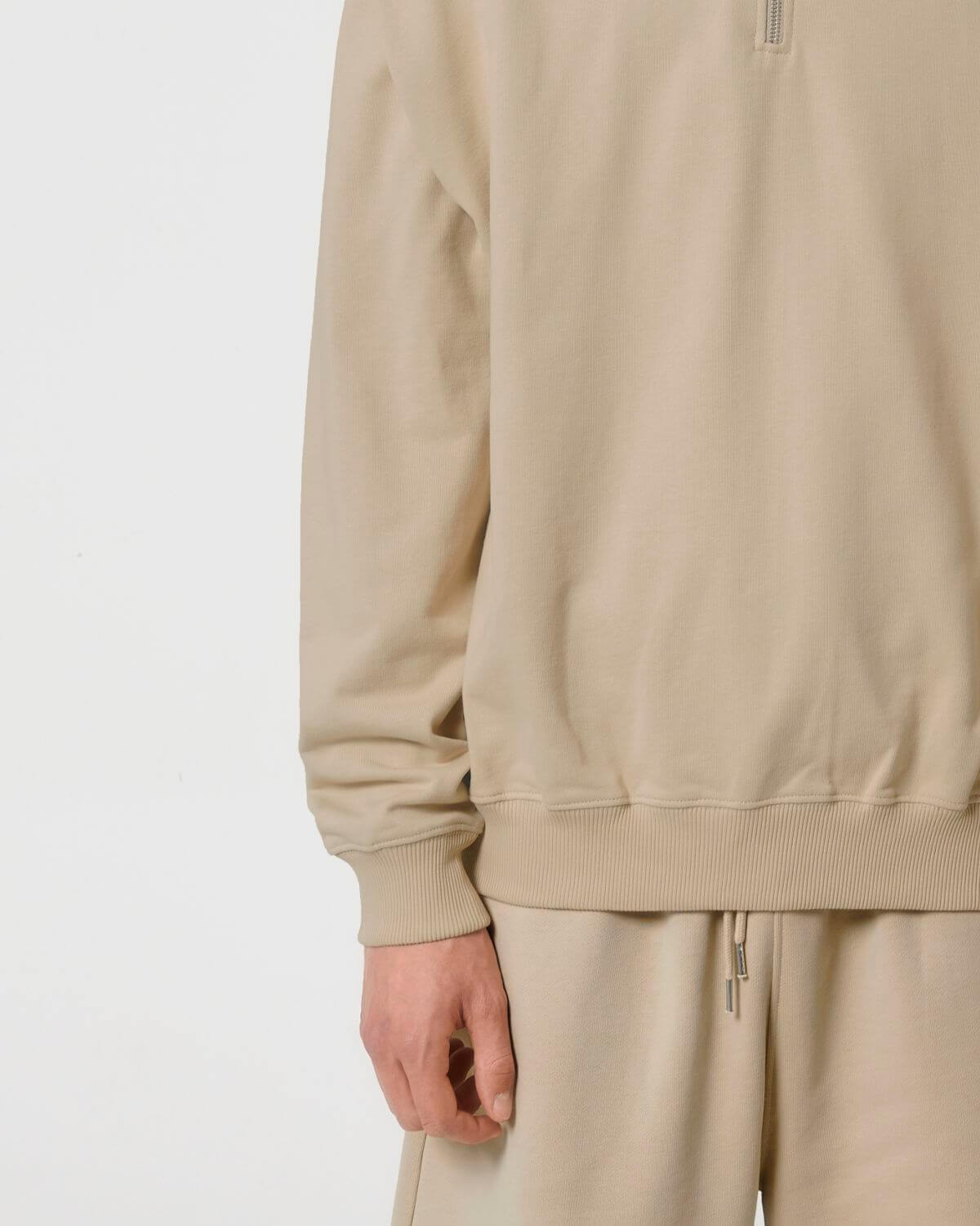 Laval - Boxy Unisex Quarter Zip Sweatshirt