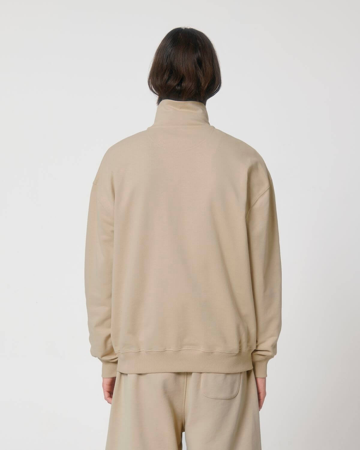 Laval - Boxy Unisex Quarter Zip Sweatshirt