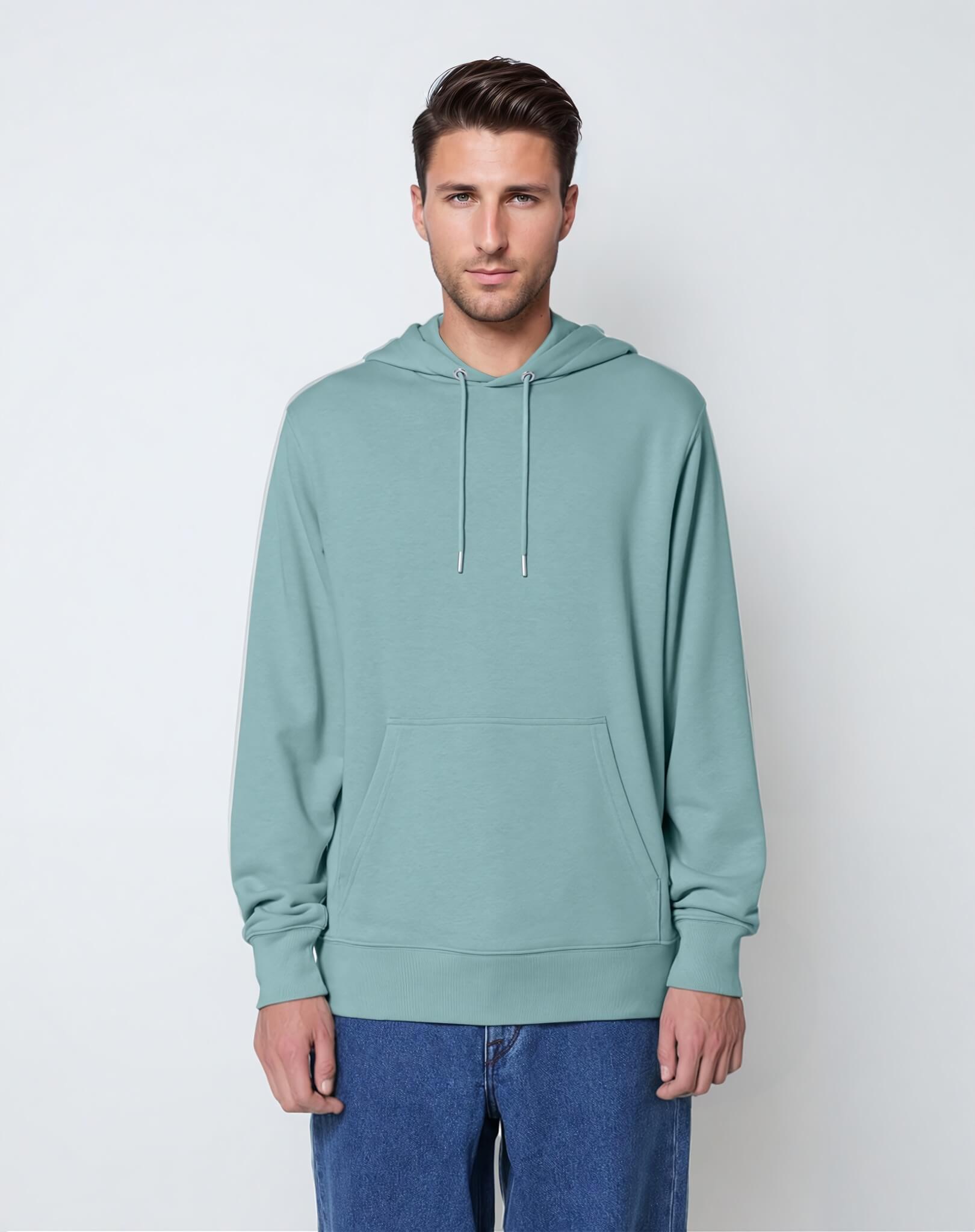 Bekleidung, Strickwaren, Pullover, Sweatshirt, Kapuzenpulli