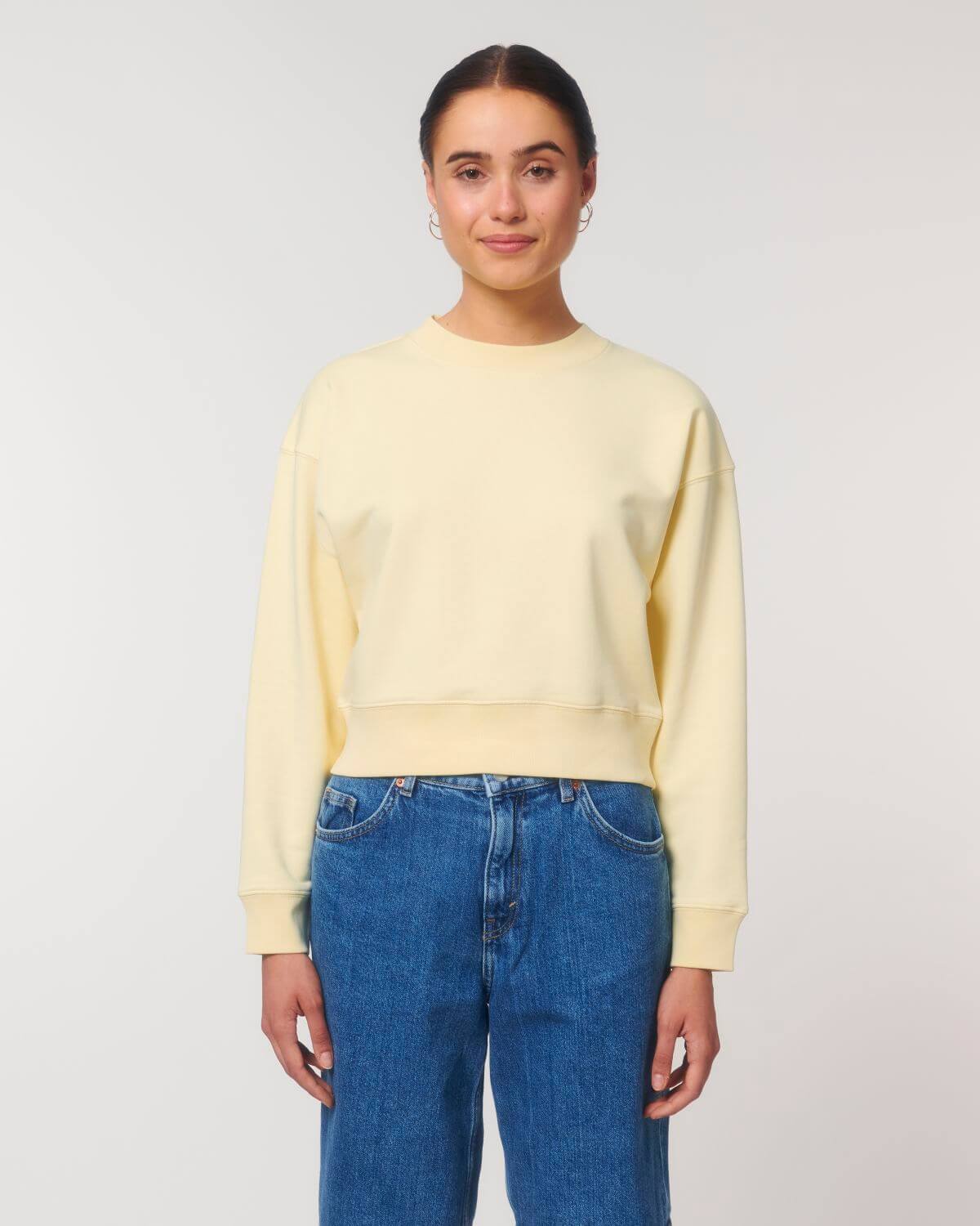 Alba - Cropped Damen Sweatshirt