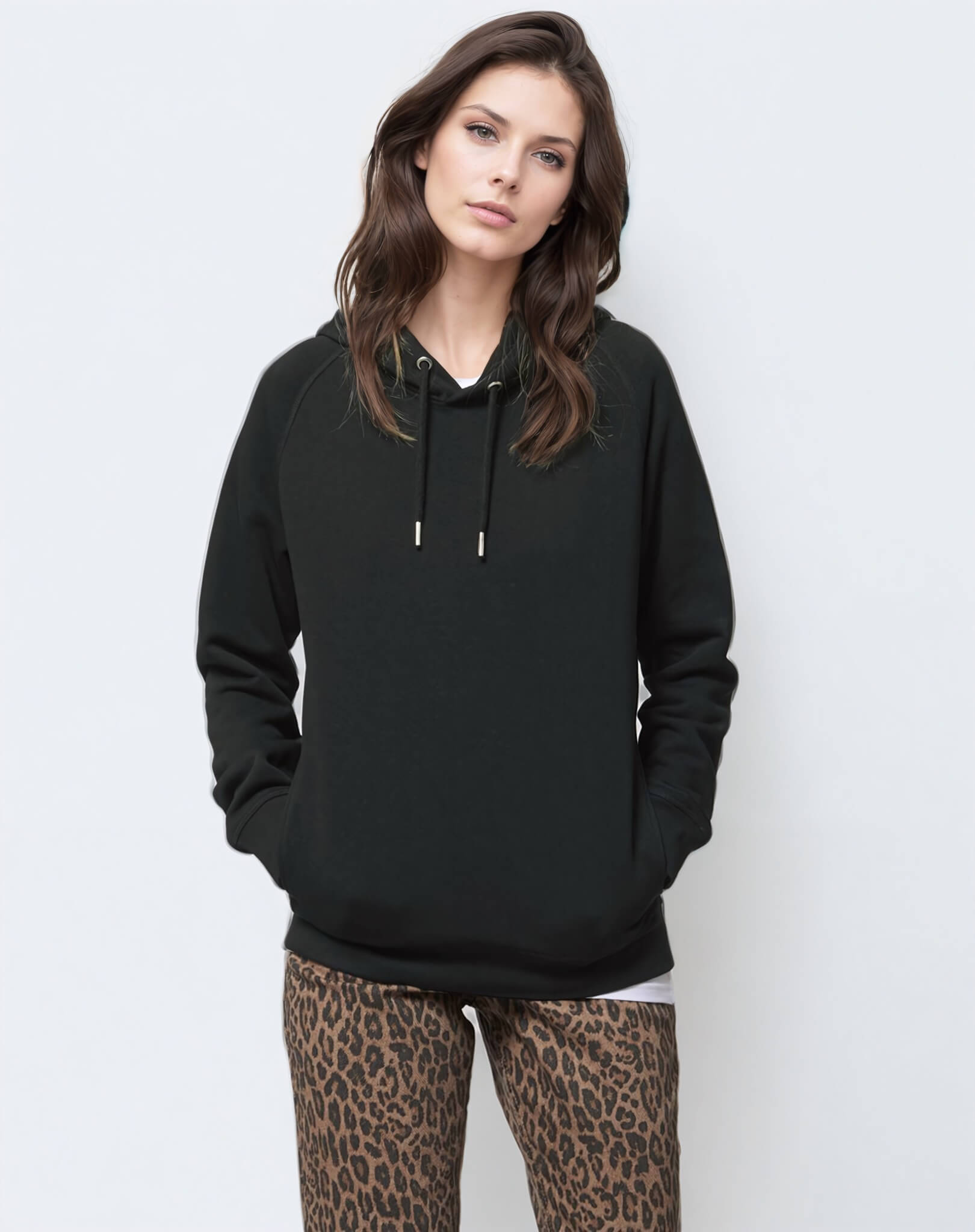 Capri - Damen Hoodie mit seitlichen Taschen