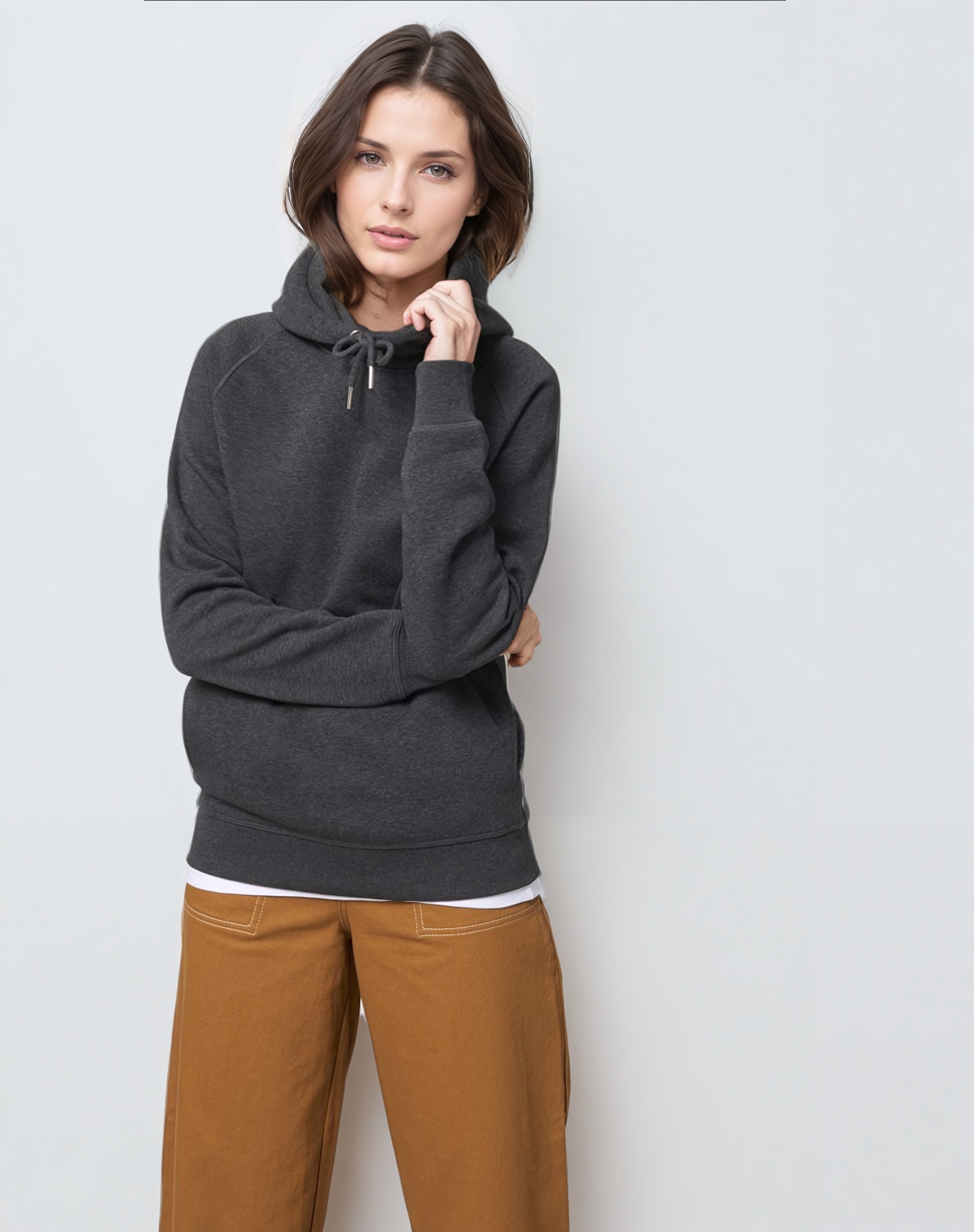 Capri - Damen Hoodie mit seitlichen Taschen