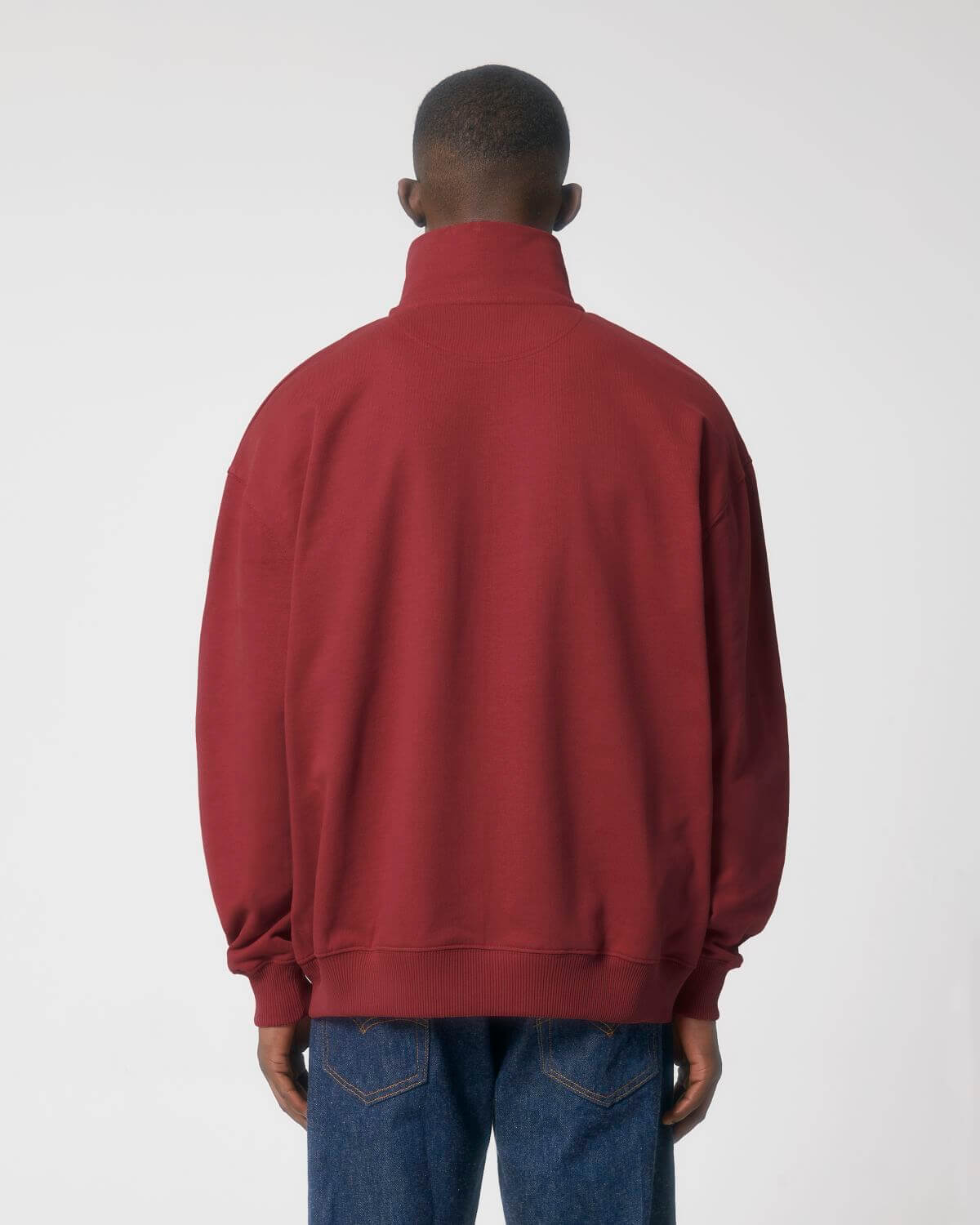 Laval - Boxy Unisex Quarter Zip Sweatshirt