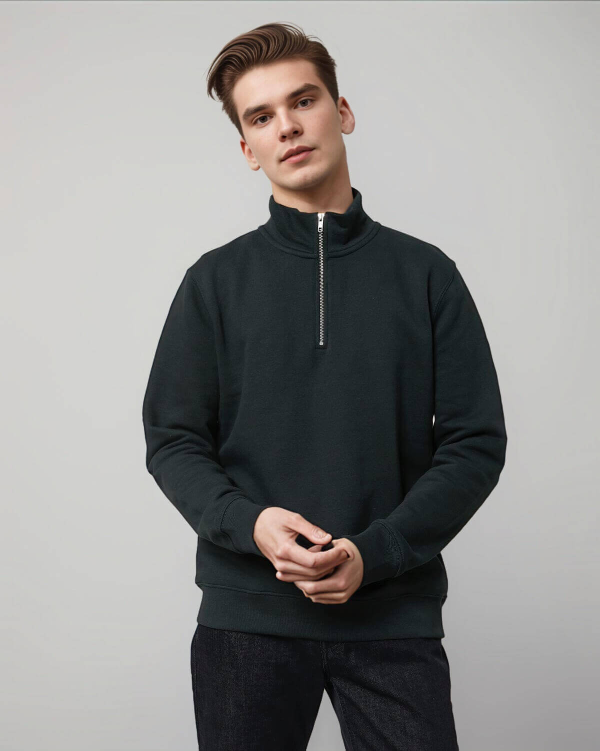 Trent - Men's Quarter Zip Sweatshirt