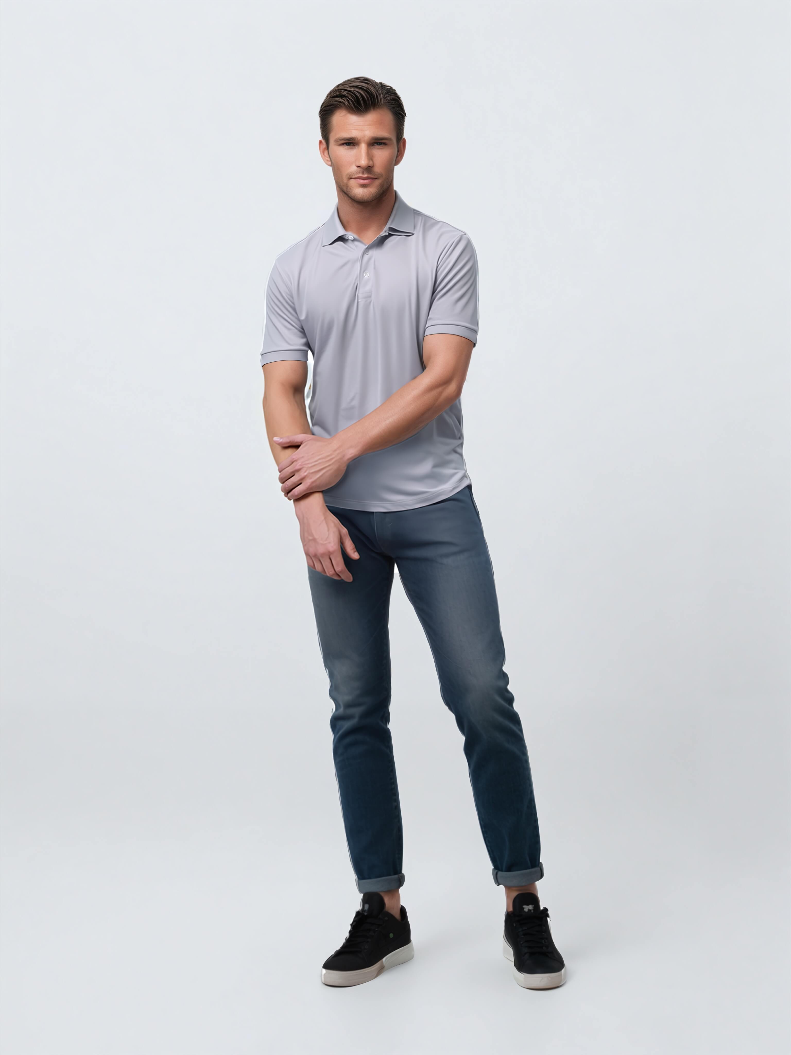 Hosen, Person, Stehend, Hemd, Mann