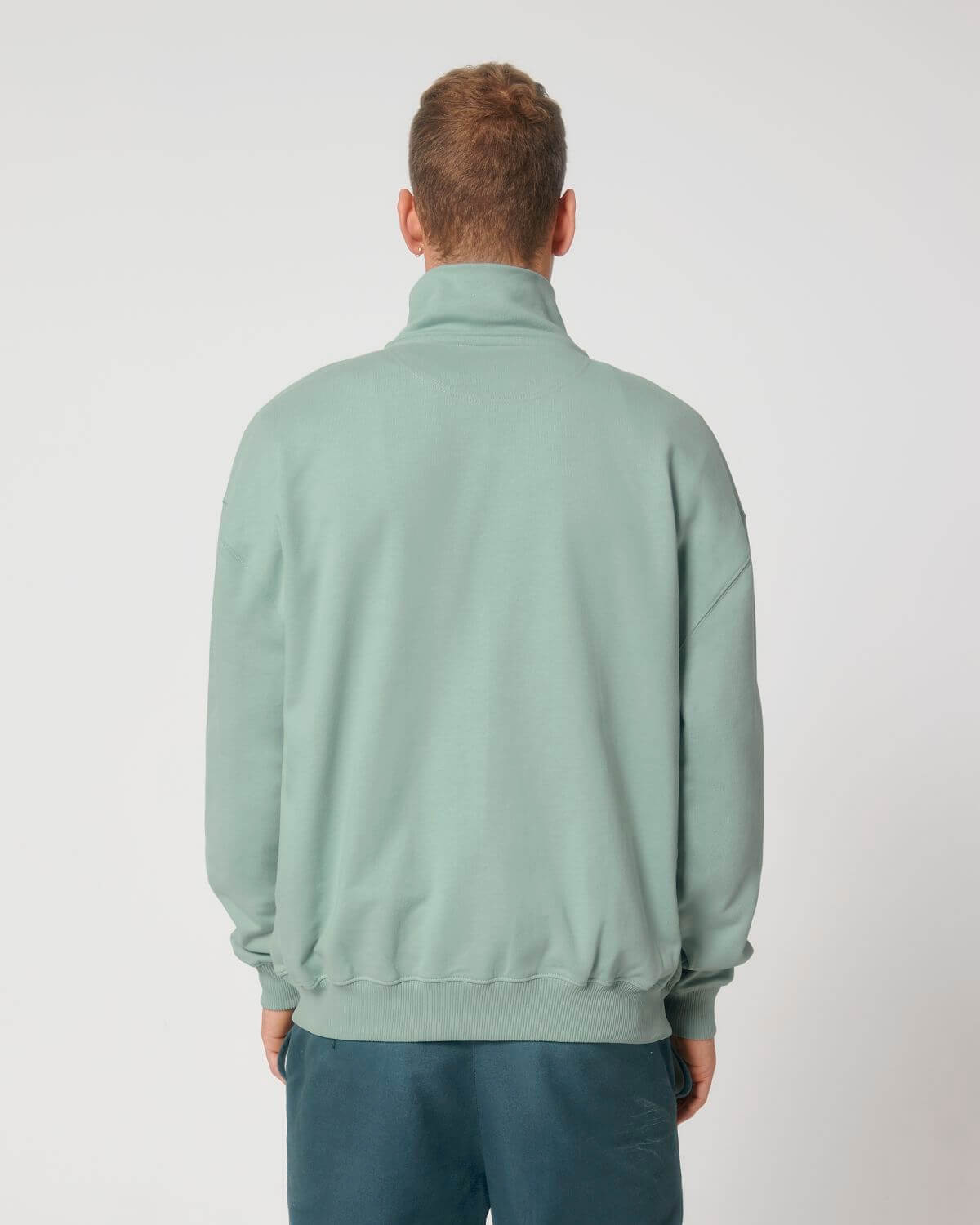 Laval - Boxy Unisex Quarter Zip Sweatshirt